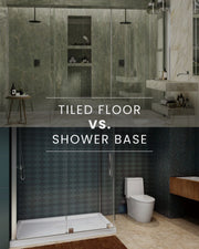 Tiled Floor vs. Shower Base: Which is Right For You?