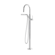 AQUABRASS UMIX FLOORMOUNT TUBFILLER WITH HANDSHOWER