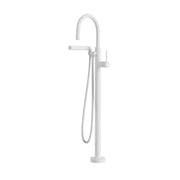 AQUABRASS UMIX FLOORMOUNT TUBFILLER WITH HANDSHOWER