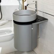 Stunning, One-of-a- kind Italian Powder Room Vanity with Vessel included