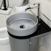 Stunning, One-of-a- kind Italian Powder Room Vanity with Vessel included