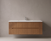 Premium Fluted Floating Vanity