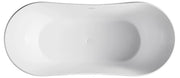 BAGNO ITALIA HUDSON 71' TUB GLOSSY WHITE