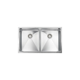 VOGT BLUDENZ  18R LOW DIVIDE KITCHEN SINK  32' X 18