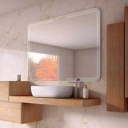 BATHROOM MIRROR 120x90cm STRIPED VERSION MADE IN ITALY
