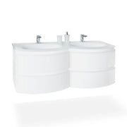 Bath Vanity Vague Double Sink