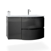 Bath Vanity Vague Single Sink Grey