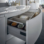 Bath Vanity Vague Single Sink Grey