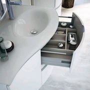 Bath Vanity Vague Single Sink Grey