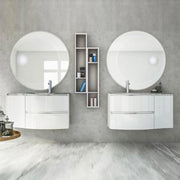 Bath Vanity Vague Single Sink Grey