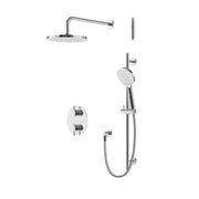 AQUABRASS UMIX  2 WAY SHARED THERMOSTATIC SHOWER KIT ROUND