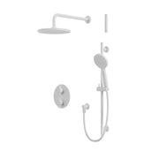 AQUABRASS UMIX  2 WAY SHARED THERMOSTATIC SHOWER KIT ROUND