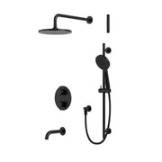 AQUABRASS UMIX  3 WAY SHARED THERMOSTATIC SHOWER KIT ROUND