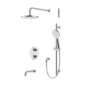 AQUABRASS UMIX  3 WAY SHARED THERMOSTATIC SHOWER KIT ROUND