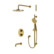 AQUABRASS UMIX  3 WAY SHARED THERMOSTATIC SHOWER KIT ROUND
