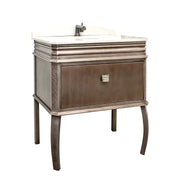 London Antique Silver Bath 32” Vanity (MADE IN SPAIN)
