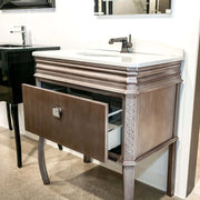 London Antique Silver Bath 32” Vanity (MADE IN SPAIN)