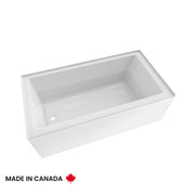 NEPTUNE- AFR Acrylic Alcove Bathtub in White