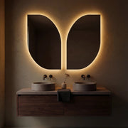 BUTTERFLY LED MIRROR 25’ X 43.5’ DIAMOND 5000 k (A PAIR) MADE IN EUROPE