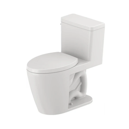DURAVIT D-NEO PRO SERIES RIMLESS ELONGATED 1PC TOILET WHITE LH LEVER (SEAT INCLUDED)