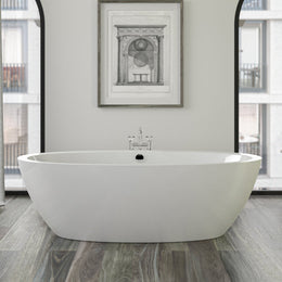 LOOM XS  67' BATH TUB  GLOSSY WHITE   MADE IN GERMANY