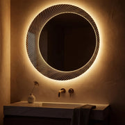 LIBERTA ORSO LED MIRROR 32” DIAMOND WITH WAVE MOTION SENSOR MADE IN EUROPE