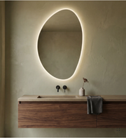 PEEBLE LED MIRROR 25.5 x 41